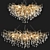 Elegant Marian Chandelier: Captivating Design 3D model small image 1