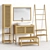 Haumea Acacia Bathroom Furniture Set 3D model small image 3