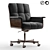  Modern Minotti Daiki Studio Chair 3D model small image 1