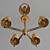 Elegant Lumion Doris Ceiling Chandelier 3D model small image 3