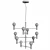 Blanchefleur LED Chandelier - Black Beauty 3D model small image 3