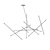  Brass 10-Stick Chandelier 3D model small image 2