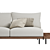 Modern Zita Corner Sofa Set 3D model small image 4