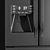 Modern Stainless Steel LG Kitchen Set 3D model small image 5