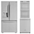 Modern Stainless Steel LG Kitchen Set 3D model small image 6