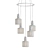 Modern Riddle Cluster Lighting Fixture 3D model small image 2