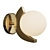 Reedway Semi Flush Mount - Elegant Wall Lighting 3D model small image 1