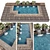 Stunning Pool Design with Caustics 3D model small image 1