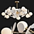 Elegant Artistic Matisse Chandelier 3D model small image 1
