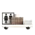 Elegant Bath Decor Set 3D model small image 3