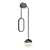 Elegant Niello LED Lamp 3D model small image 3