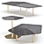 Elegant Brink Coffee & Side Tables: Italian Design 3D model small image 1