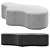 Clarkson Ottoman: Stylish Comfort for Your Space 3D model small image 2