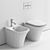 Antonio Lupi Cabo Collection: Ceramic WC & Bidet 3D model small image 5