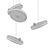 Elegant Ingebor Design Lamps 3D model small image 2