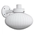 Elegant Jerico Fitter Sconce 3D model small image 2