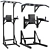 Versatile Home Gym Set - Wall Horizontal Bar, 3-in-1 Horizontal Bar, and Full Horizontal Bar Press 3D model small image 3