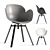 Stylish Rezeda Armchair: Comfort Meets Elegance 3D model small image 6