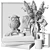 Elegant 20-Piece Decor Set 3D model small image 4