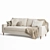 Sleek Sloan Sofa: Modern Comfort, Timeless Elegance 3D model small image 5