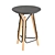 Sleek UFO Stool 3D model small image 3