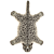 Trendy Leopard Print Carpet 3D model small image 1