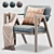 Elegant Giorgetti ELSA Lounge Chair 3D model small image 1
