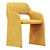 Comfy Fabric Chair: The Perfect Blend of Style and Comfort 3D model small image 1