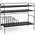 Modern Metal Vinyl Shelf 3D model small image 1