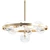 Courcelette Chrome Chandelier: Elegant Seven-Light Fixture 3D model small image 1