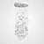 Night Butterflies Chandelier: Elegant & Ethereal 3D model small image 3