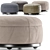 Luxury Minotti Tuffet Pouf 3D model small image 5