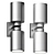 LumenArt AWL03: Sleek and Minimalist Wall Sconce 3D model small image 3