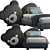 Cozy Comfort: Bside_Ted Bed 3D model small image 6