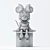 Minnie Mouse 3D Model: Vray Render | 69202 Polys 3D model small image 2