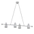 Elegant Black & Cream Chandelier 3D model small image 2