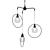 Blakely Trio Pendant - Elegant Lighting 3D model small image 1