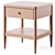 Kids Hampshire Nightstand: Stylish and Functional 3D model small image 2