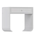 Ching Hua Garze Nightstand - Elegant and Functional 3D model small image 3