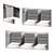 Title: Sleek & Energy-Efficient AWL13 Luminaire 3D model small image 1