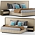 Reflex XL King Bed Set 3D model small image 1