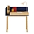 Modern Workplace Set: Graphy Desk, Lenou Chair 3D model small image 3