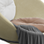 Sand Nuance Bowl Chair: Elegant and Comfortable 3D model small image 3