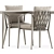 Outdoor Elegance: Erica Chair & Mirto Table 3D model small image 3