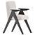 Elegant Eichholtz Dining Chair 3D model small image 2