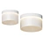 Alume 09: Minimalist Aluminum Ceiling Light 3D model small image 1