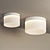 Alume 09: Minimalist Aluminum Ceiling Light 3D model small image 3
