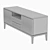 Elegant TV Cabinet with Customizable Finish 3D model small image 6