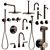 Zazzeri: Stylish and Elegant Bathroom Faucet 3D model small image 2
