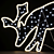  Illuminated LED Deer Figures 3D model small image 3